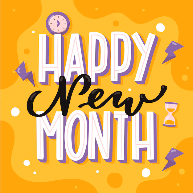 Blog post image: Happy New Month from Onosco Psychotherapy Services!