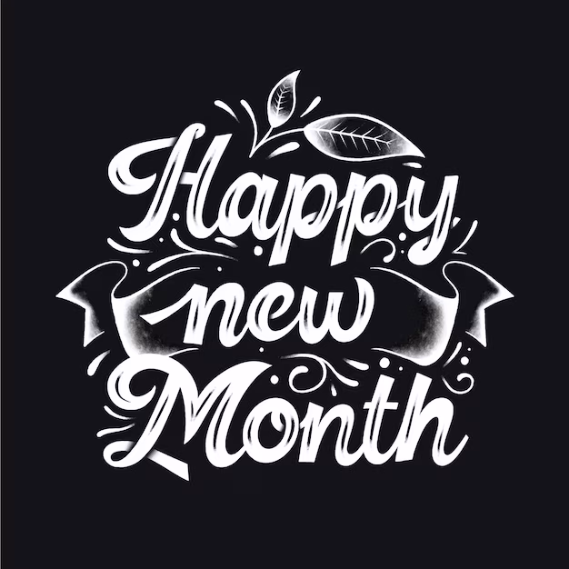 Blog post image: Happy New Month from Onosco Psychotherapy Services